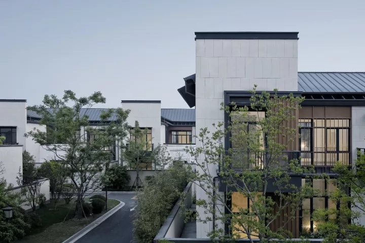 庭院、建筑與內(nèi)部道路的關(guān)系