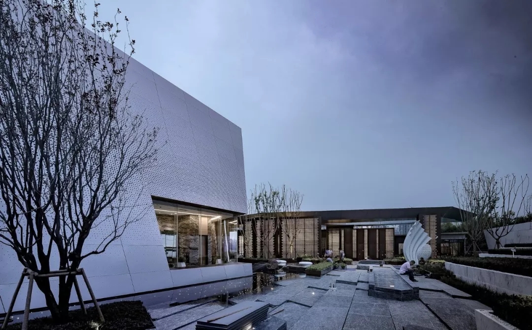 面向內(nèi)庭院的洞口 by蘇圣亮，天華建筑設計