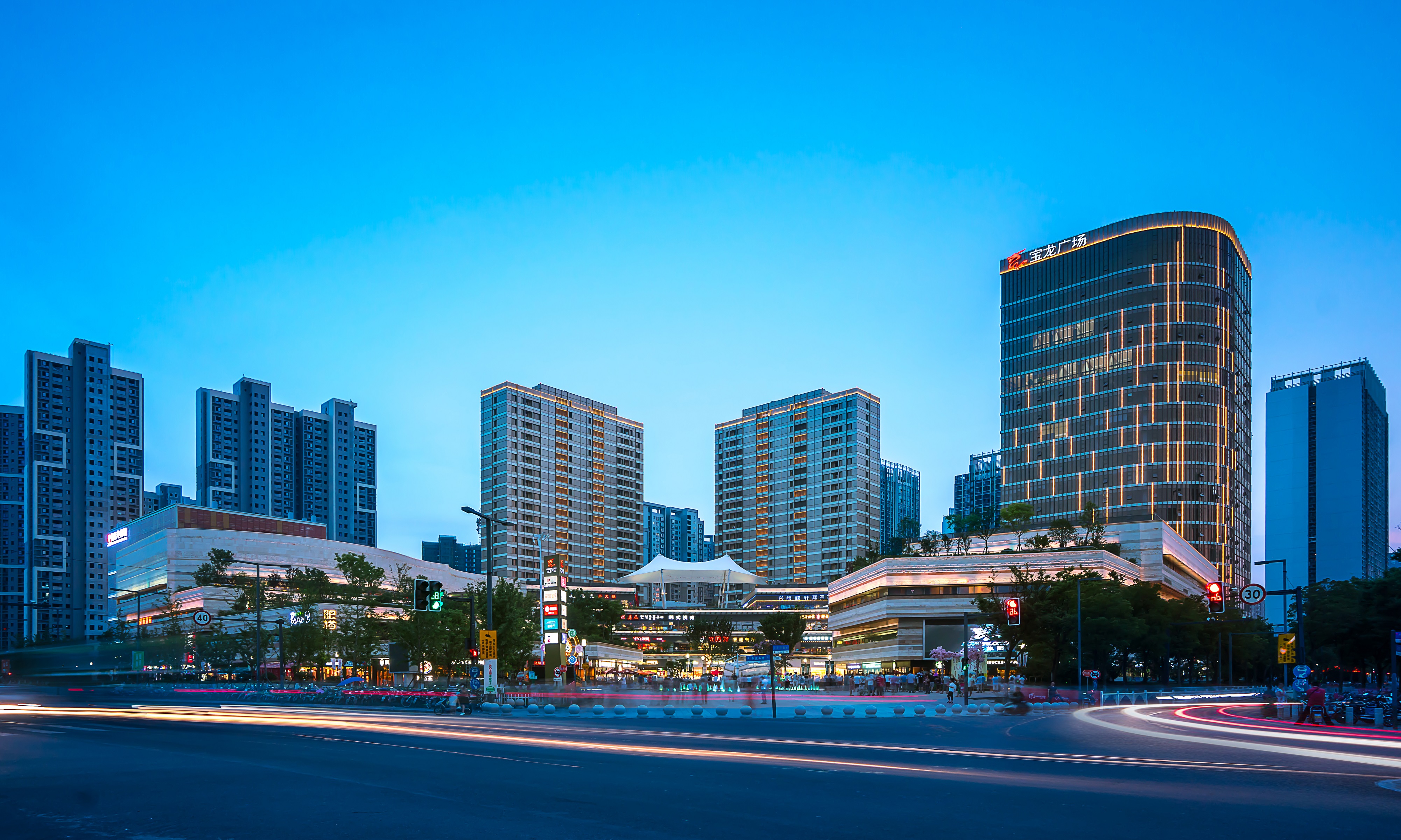 天華建筑優(yōu)秀獎(jiǎng)項(xiàng)目，上海嘉定寶龍城市廣場(chǎng)